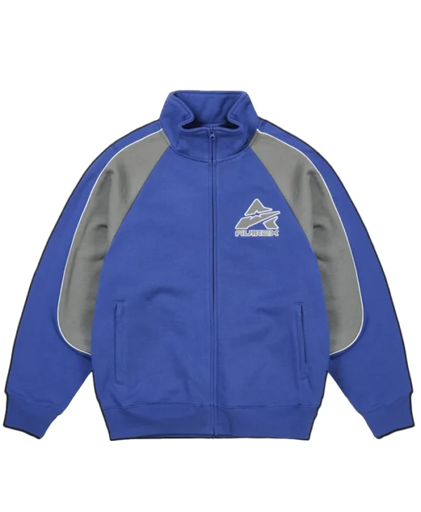 Palace x Avirex Blue Track Top Jacket