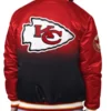 Pass Rush Red Satin Jacket