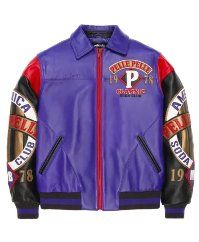 Pelle Pelle American Soda Club Purple Jacket