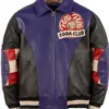 Pelle Pelle Black Checkered Leather Jacket