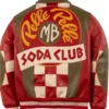 Pelle Pelle Olive Green Leather Soda Club Jacket