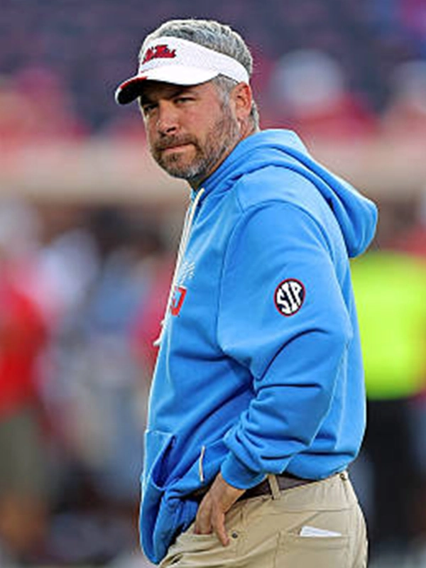 Pete Golding Ole Miss Rebels Sideline Fleece Hoodie