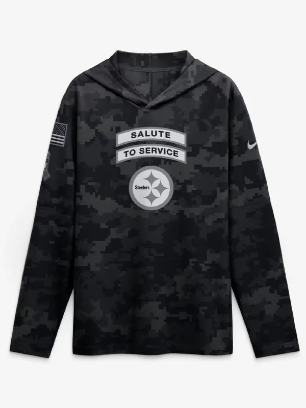 Pittsburgh Steelers Salute to Service 2026 Hooded Shirt