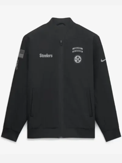 Pittsburgh Steelers Salute to Service Bomber Jacket 2026