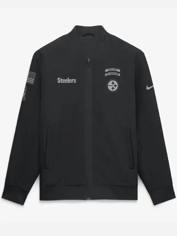 Pittsburgh Steelers Salute to Service Bomber Jacket 2026