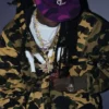 Playboi Carti YVL x BAPE Camo Hooded Jacket