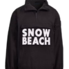 Polo Ralph Lauren Snow Beach Black Pullover Jacket