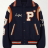 Polo Ralph Lauren Wool-blend Twill Bomber Varsity Jacket