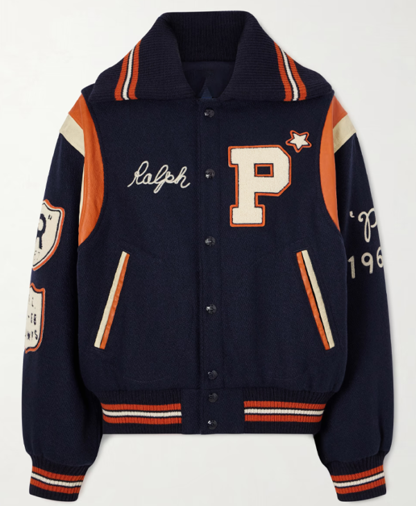 Polo Ralph Lauren Wool-blend Twill Bomber Varsity Jacket