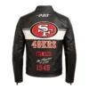 Pro Standard San Francisco 49ers Moto Jacket