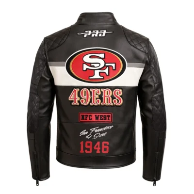 Pro Standard San Francisco 49ers Moto Jacket