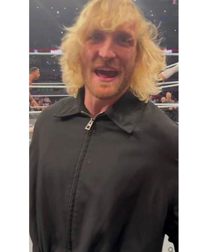 Men Logan Paul WWE Promotion Cotton Jacket