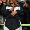 Queen Latifah WNBA ATL vs NYL Black Tracksuit