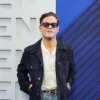 Rami Malek US Open Tennis 2026 Suede Jacket