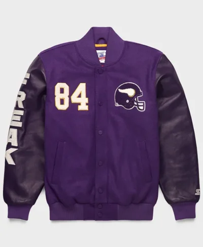 Randy Moss GOAT Baltimore Ravens Jacket