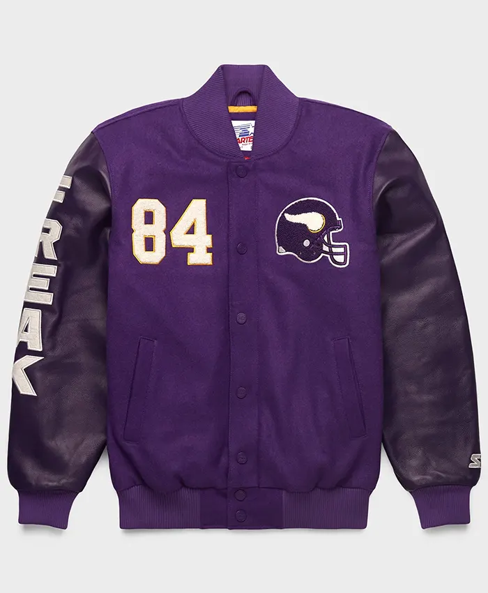 Randy Moss GOAT Baltimore Ravens Jacket