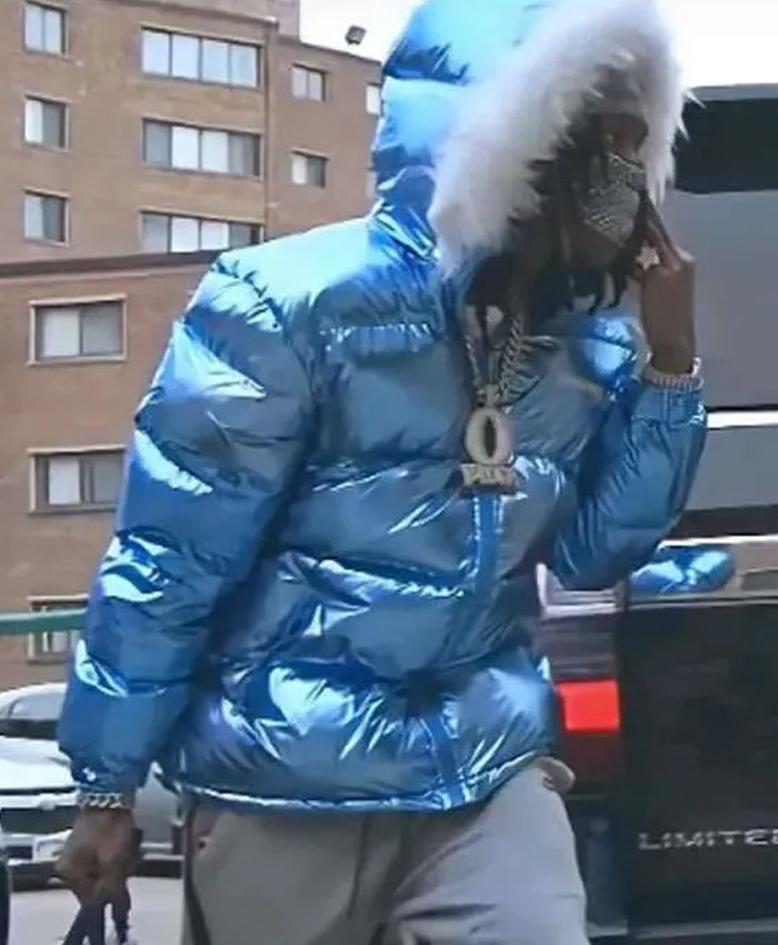 Rapper King Von Hooded Coat