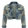 Rashida Duvall A Different World Cropped Denim Jacket