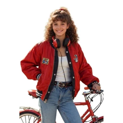 Rebecca-Schaeffer-Red-Cotton-Bomber-Jacket.webp