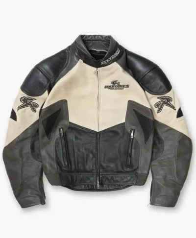 Represent X Belstaff Leather Racing Jacket