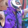 Rey Mysterio AAA TripleMania Purple Vest