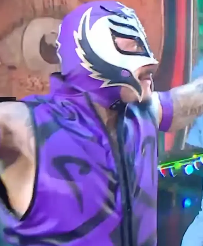 Rey Mysterio AAA TripleMania Purple Vest
