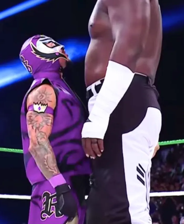 Rey Mysterio AAA TripleMania Purple Vest