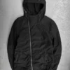 Rick Owens Black Scuba Bullet Cotton Jacket