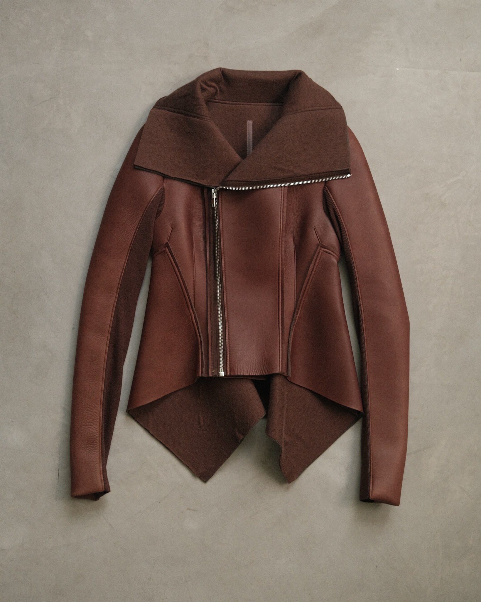 Rick Owens Lilies Leather Jacket