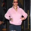 Rihanna Miu Miu Pink Track Jacket