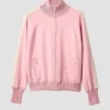 Rihanna Pink Fleece Jacket