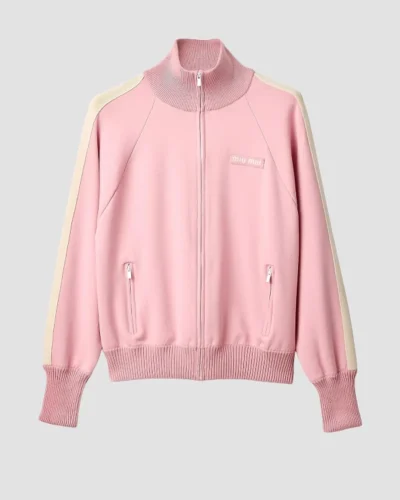 Rihanna Pink Fleece Jacket