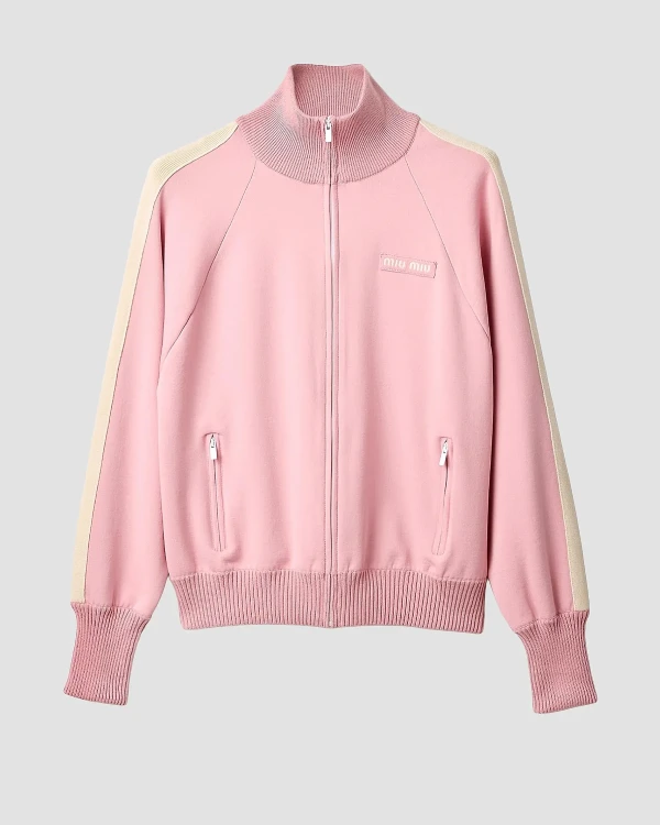 Rihanna Pink Fleece Jacket