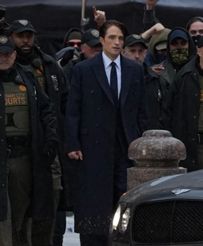 Robert Pattinson The Batman Part II Black Coat