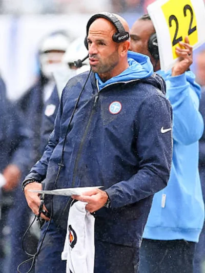 Robert Saleh 2026 Tennessee Titans Jacket