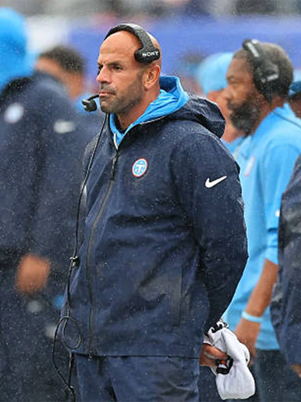 Robert Saleh Tennessee Titans Varsity Jacket