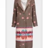 Rochenda Sandall Amandaland Star Print Coat