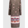 Rochenda Sandall Amandaland Star Print Coat