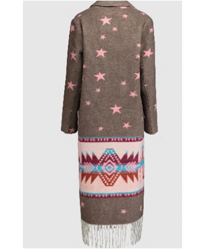 Rochenda Sandall Amandaland Star Print Coat