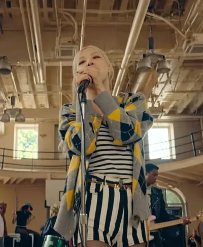 Rose New Trick Music Video Long Cardigan