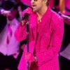 Ryan Gosling Pink Suiting Fabric Suit
