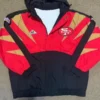 SF 49ers NFL Pro Line 90s Red Vintage Full-Zip Jacket