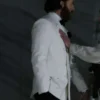 Sacrifice 2026 Chris Evans White Blazer