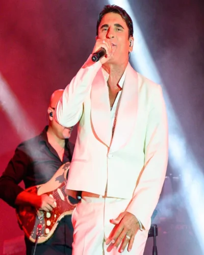 Sal da Vinci White Blazer