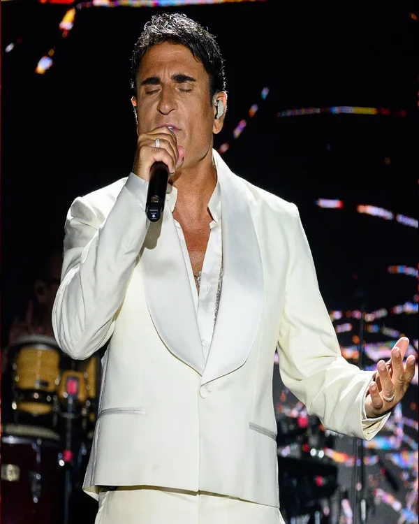 Sal da Vinci White Suit Jacket