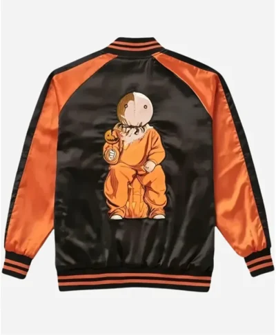 Sam Pumpkin Trick ‘r Treat Halloween Varsity Jacket