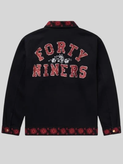 San Francisco 49ers Latino Heritage Satin Jacket