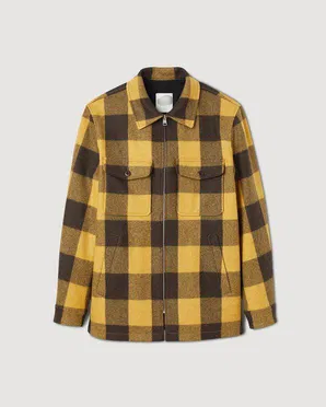 Sasha Nobody Wants This Plaid Wool Jacket