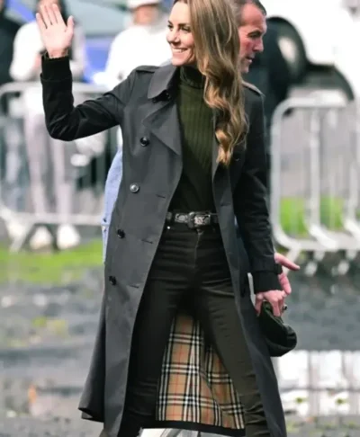 Scotland Bute Shinty 2026 Kate Middleton Coat
