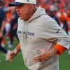 Sean Payton Denver Broncos Short Sleeve Fleece Hoodie